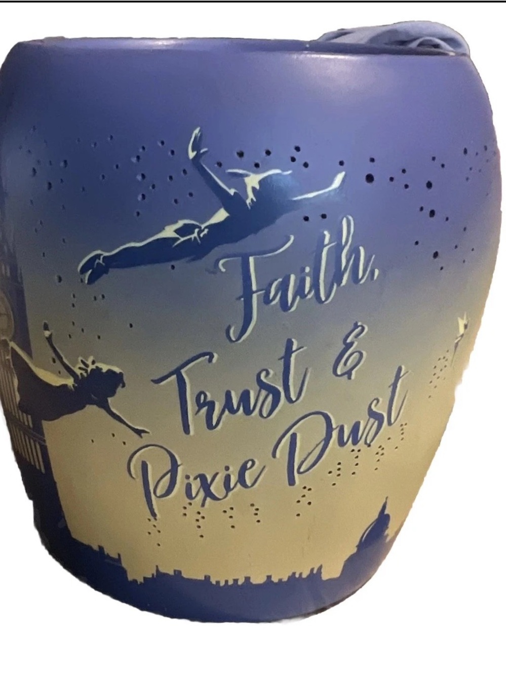 Scentsy Disney Peter Pan Tinker Bell Warmer Faith Trust Pixie Dust
